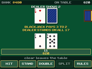 Blackjack Gameplay